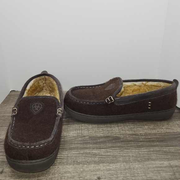 Men’s Ariat AR2836-200 Slip On House Shoes Slippers Sz. 11